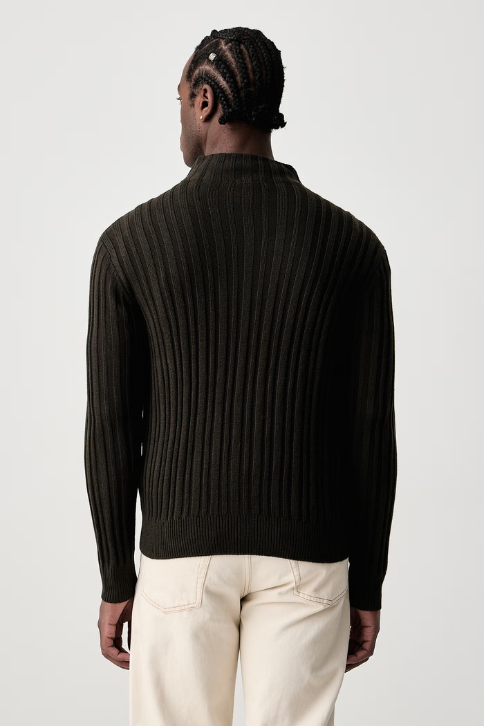 Odzież Armani Exchange Sweter rozpinany męski z dodatkiem wełny XM002998.AF14008 zielony