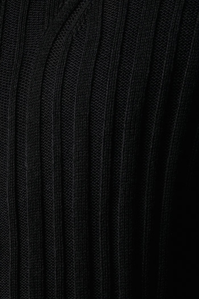 Свитер на застежке мужской с добавлением шерсти Armani Exchange чёрный XM002998.AF14008