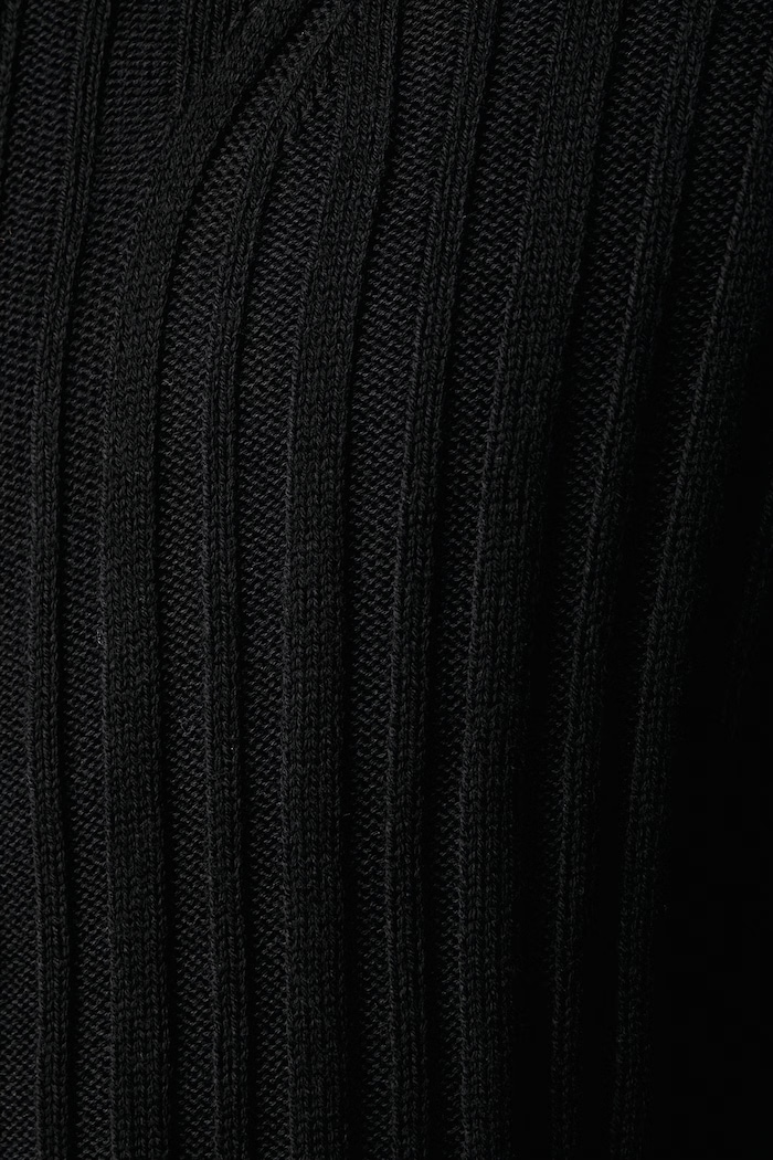 Свитер на застежке мужской с добавлением шерсти Armani Exchange чёрный XM002998.AF14008