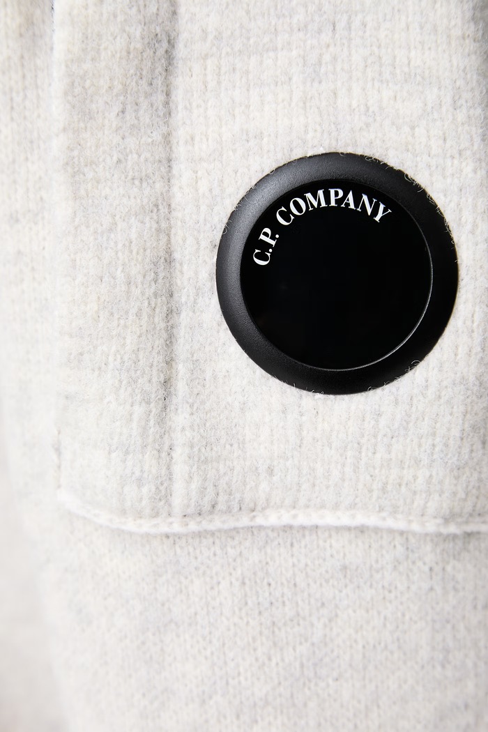 C.P. Company Sweter męski z dodatkiem wełny 21CMKN297A006170A
