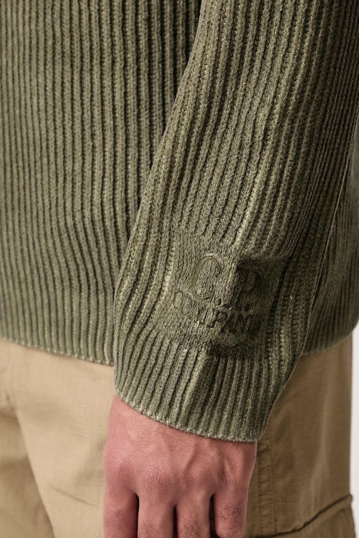 C.P. Company Sweter męski bawełniany 21CMKN220A110790S
