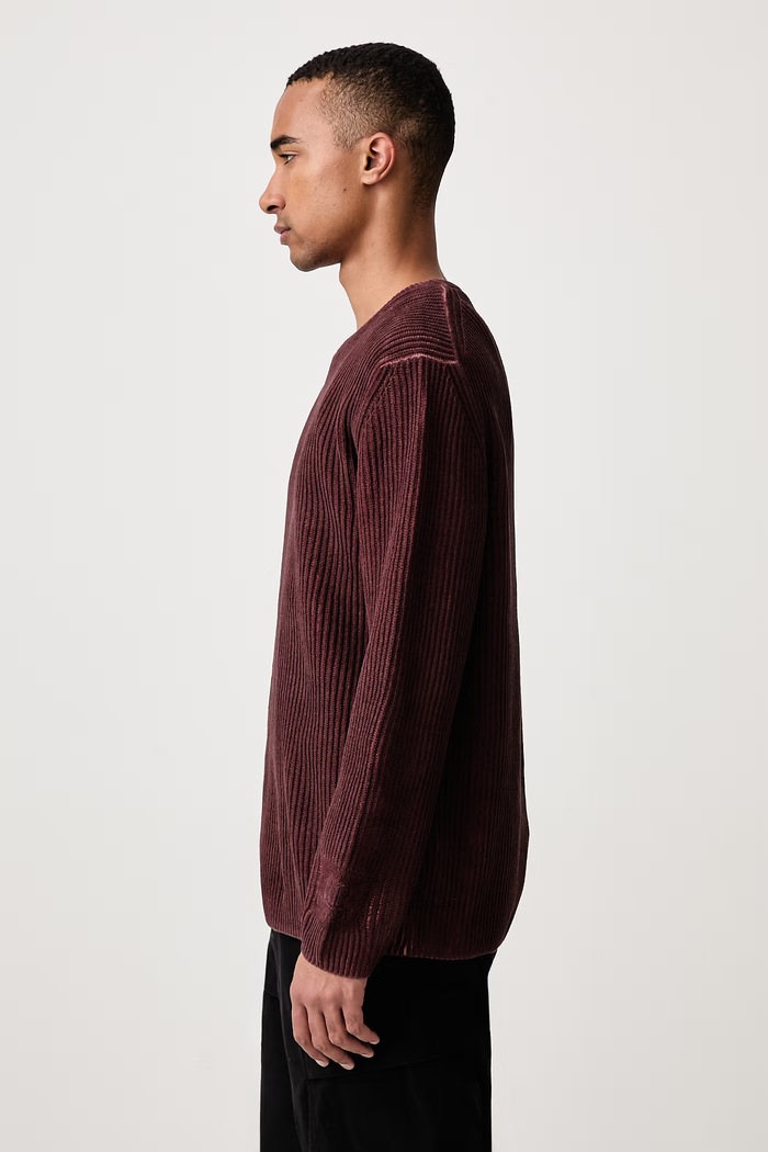 Sweter męski bawełniany C.P. Company 21CMKN220A110790S bordowy