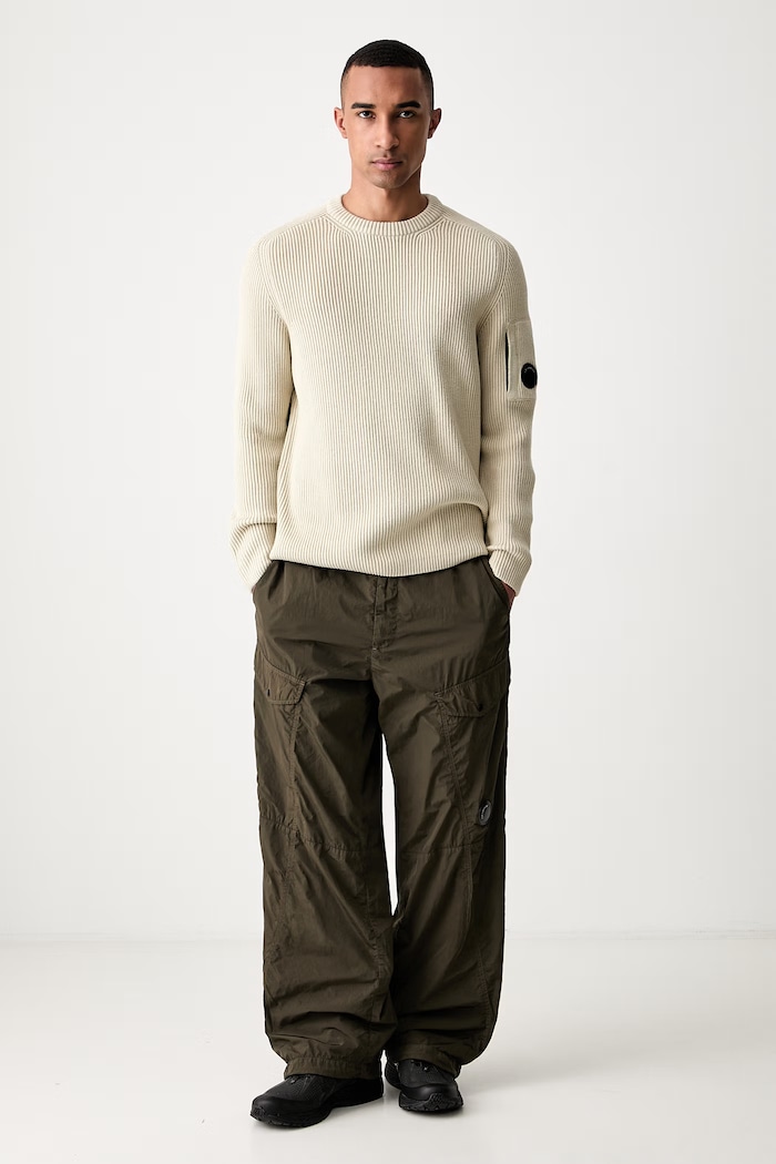 C.P. Company sweter męski 21CMKN101A006608A szary AW26