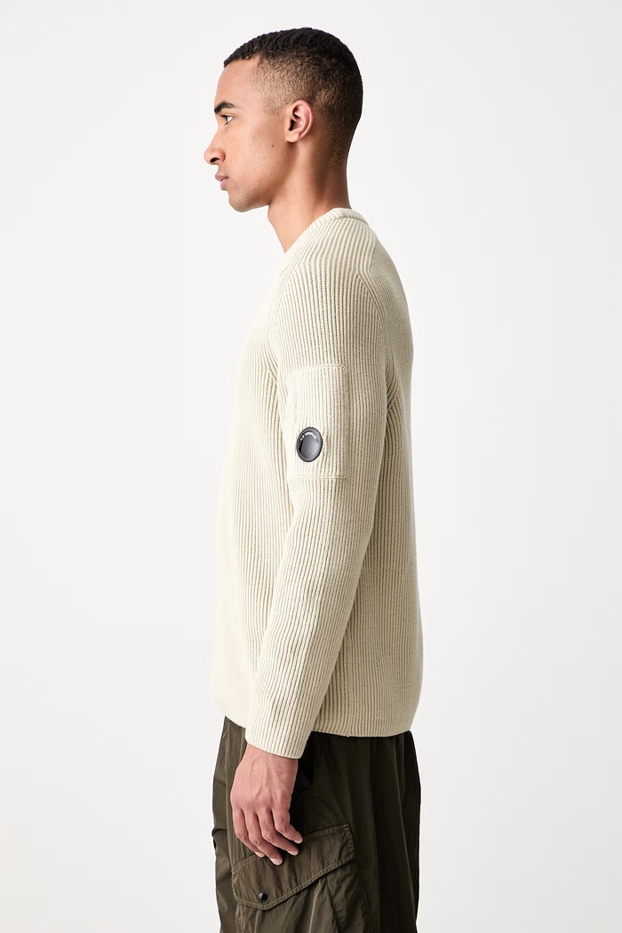 C.P. Company sweter męski szary 21CMKN101A006608A