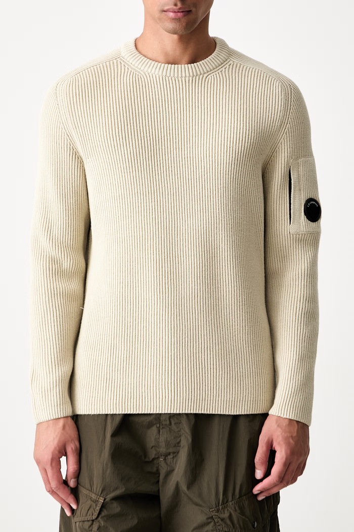C.P. Company sweter męski 21CMKN101A006608A szary