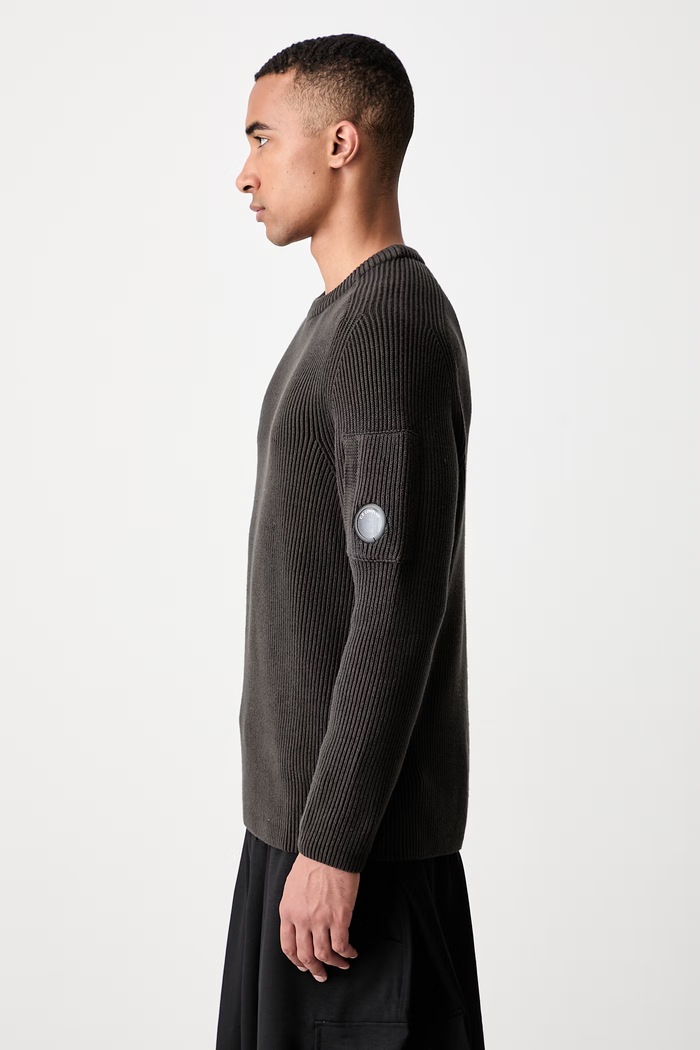 C.P. Company sweter męski szary 21CMKN101A006608A