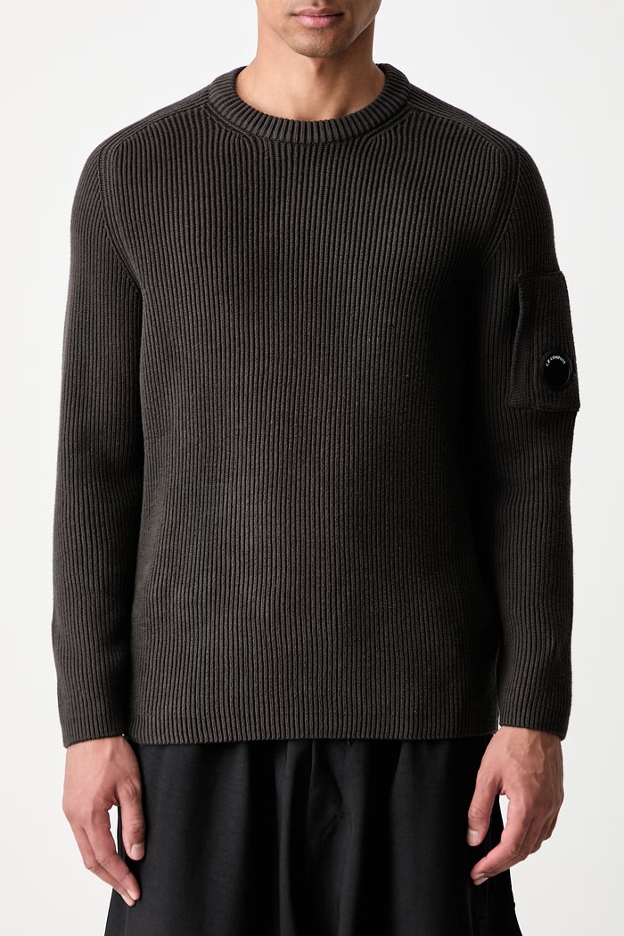 C.P. Company sweter męski 21CMKN101A006608A szary