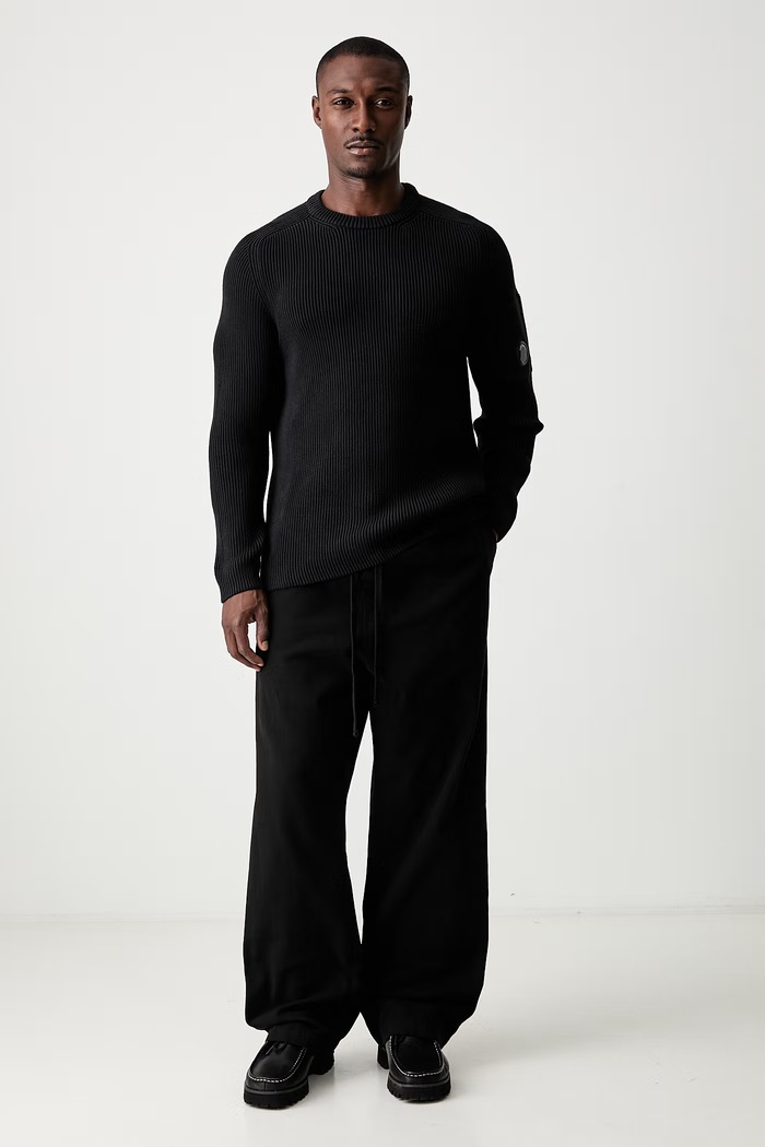 C.P. Company sweter męski 21CMKN101A006608A czarny AW26