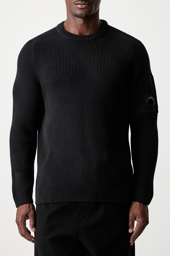 C.P. Company sweter męski 21CMKN101A006608A czarny