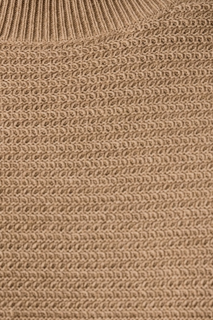 Sweter męski z wełną Sisley beżowy 1B3TS105H