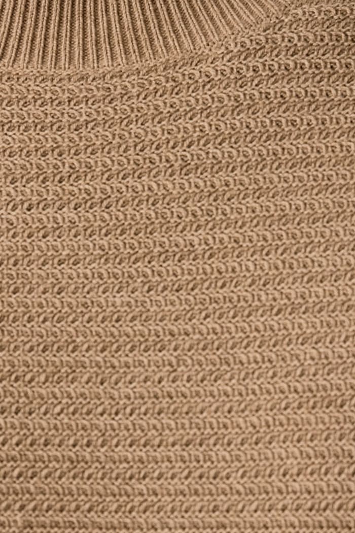 Sweter męski z wełną Sisley beżowy 1B3TS105H