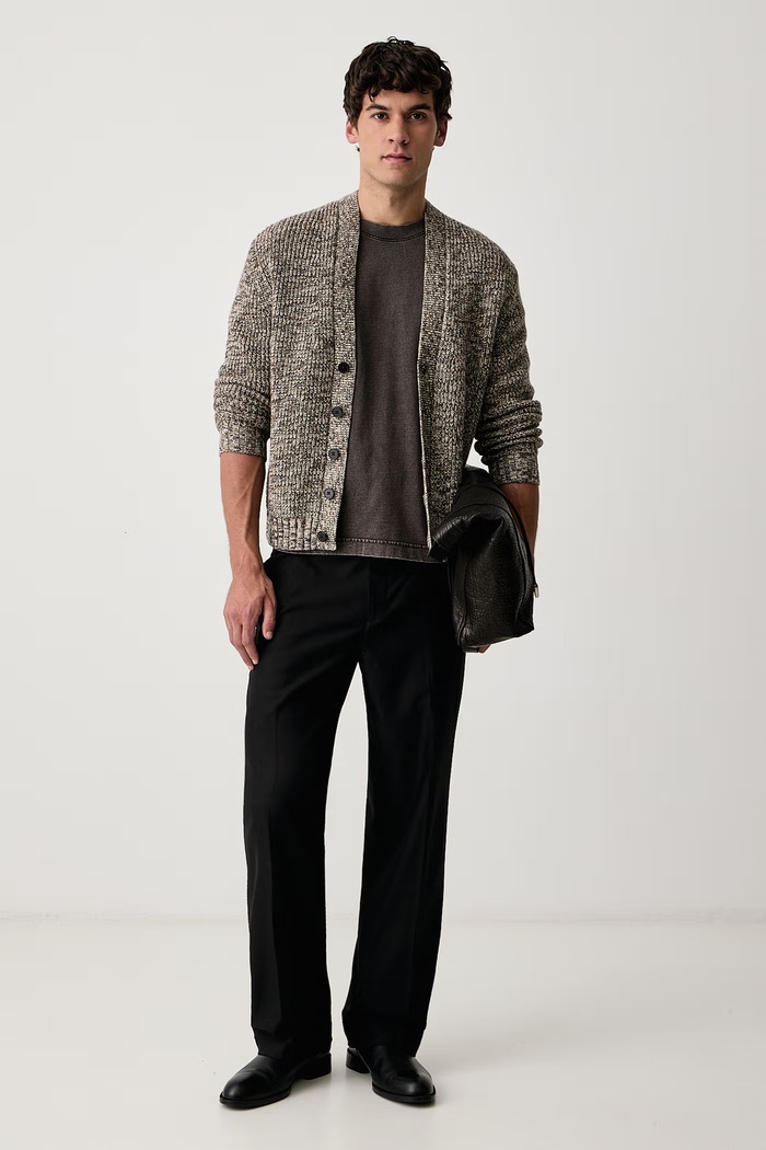Sisley Жилетка мъжка с добавена вълна 1B3TS600U бежов AW26