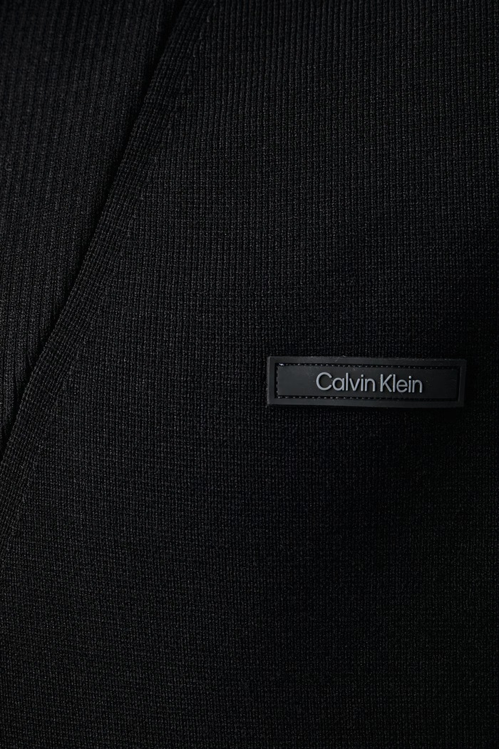 Πουλόβερ ανδρικό με βισκόζη Calvin Klein μαύρο LV04LH329G