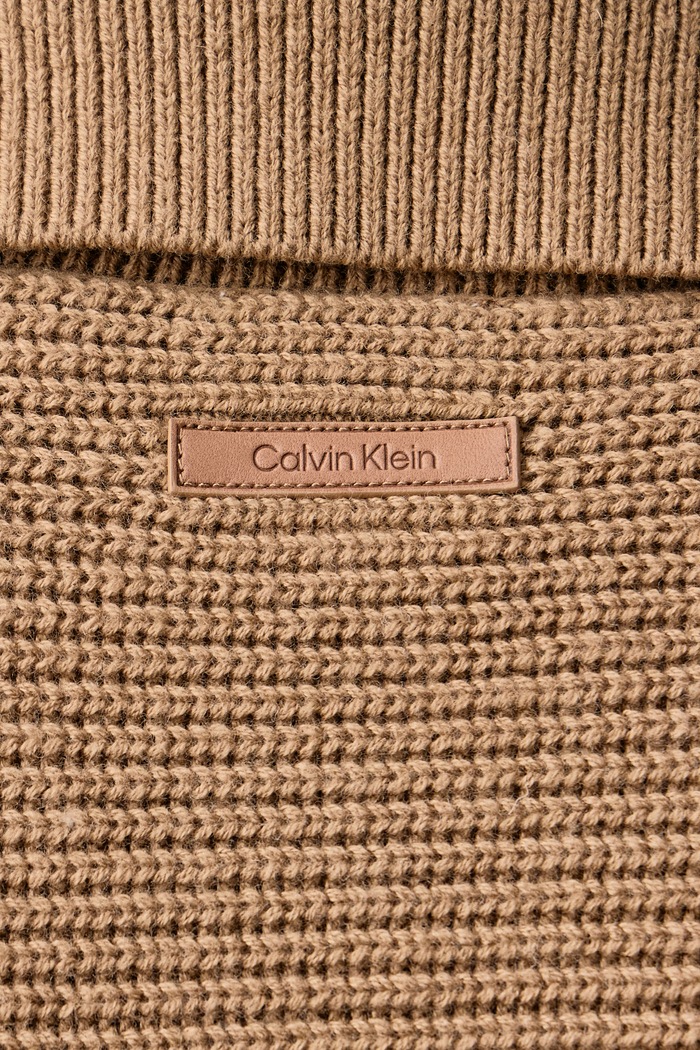 Calvin Klein Sweter męski z dodatkiem wełny LV04LH311G