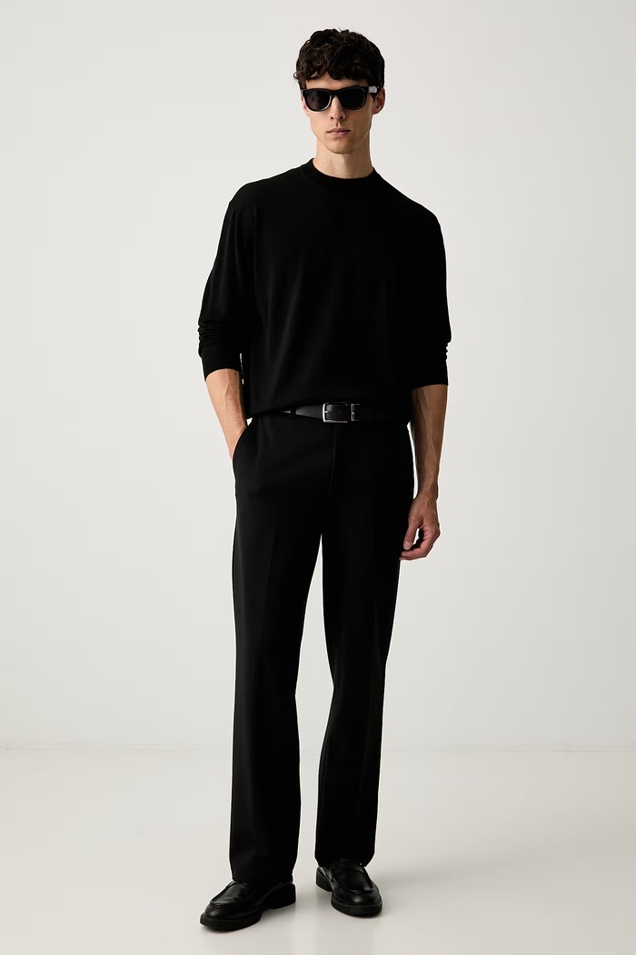 Paul&Shark sweter męski wełniany 99311034 czarny AW26