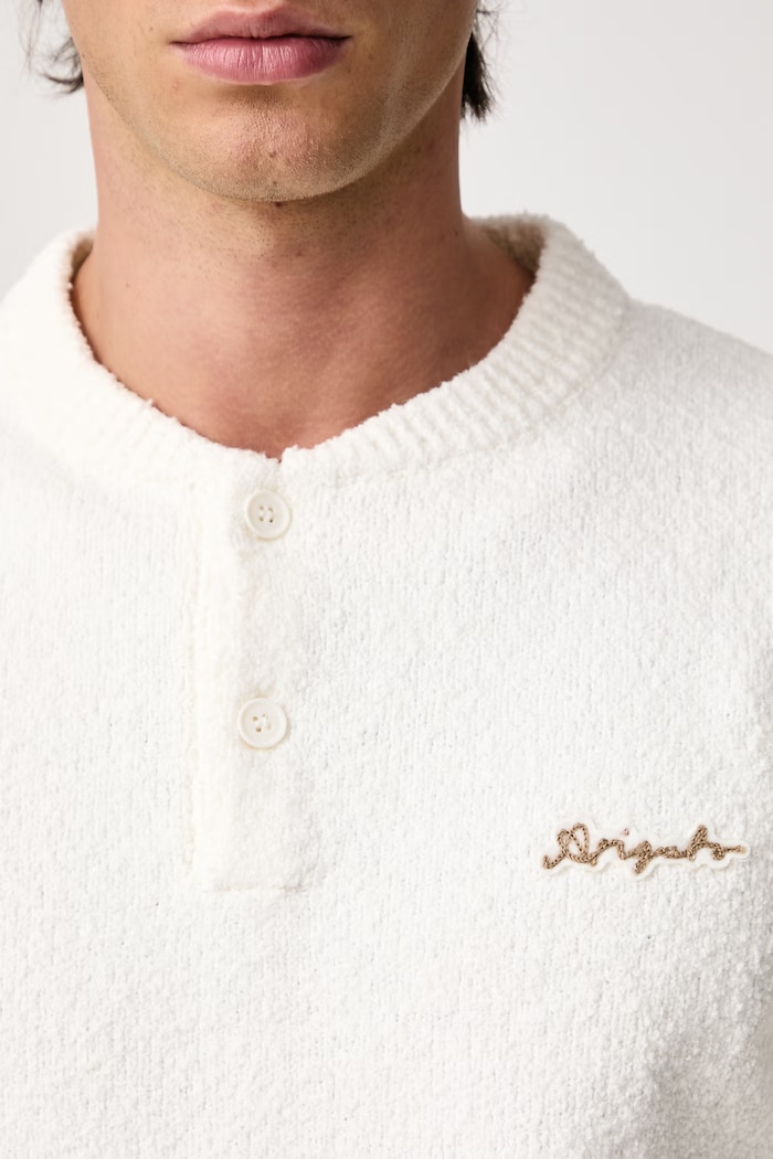 Axel Arigato Tag sweter męski z bawełną A4162001