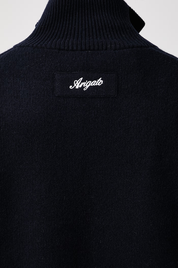 Axel Arigato Sweter rozpinany męski z wełną A2143001