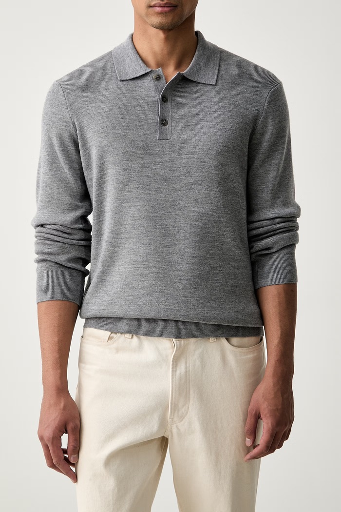 Trussardi pulóver férfi gyapjú szürke M0788000131N