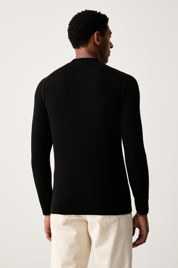 Odzież Joop! sweter męski z wełną 30104710 czarny