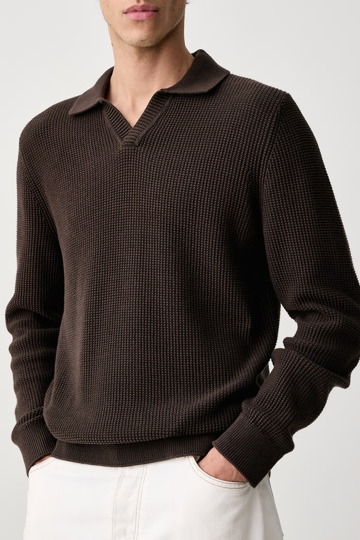 Sweter męski bawełniany Joop! 30104708 brązowy
