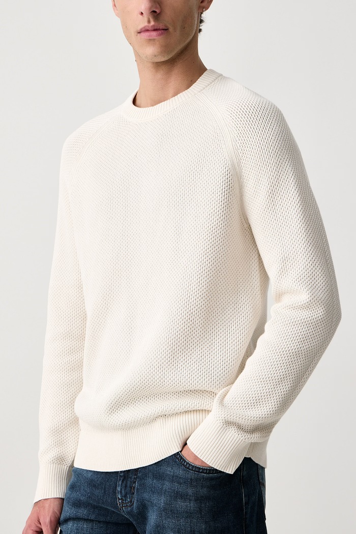 Sweter męski bawełniany Joop! 30046920 beżowy