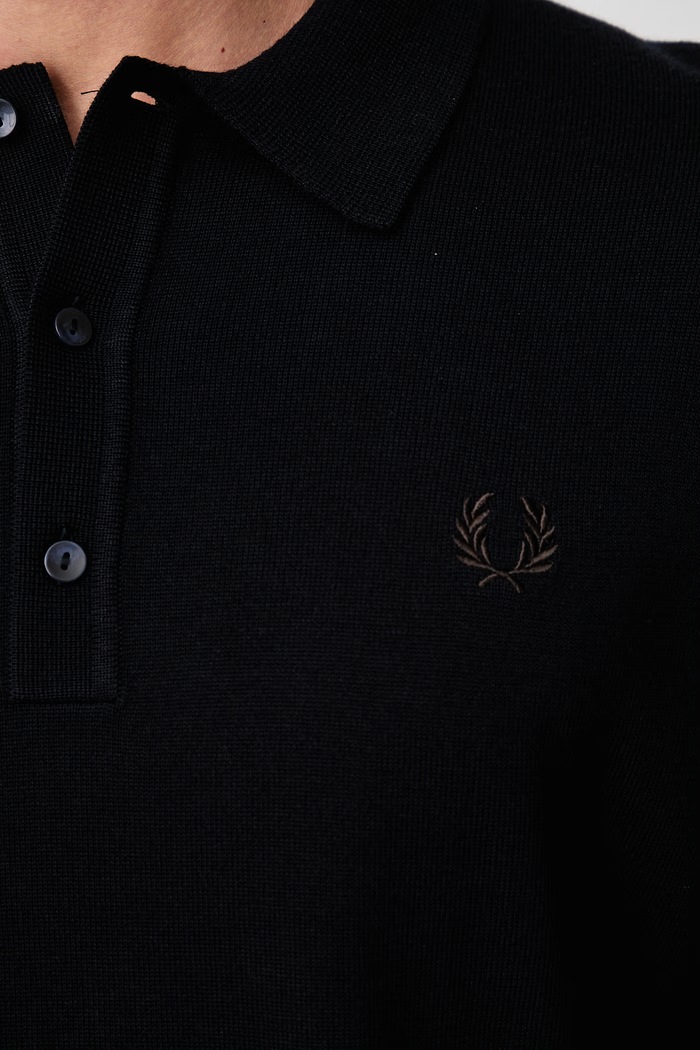 Fred Perry Sweter męski z wełną K4535.421