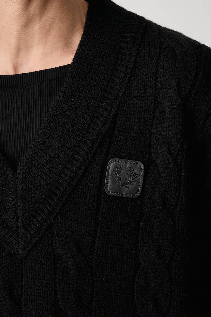 Fred Perry Sweter męski wełniany K3342.102