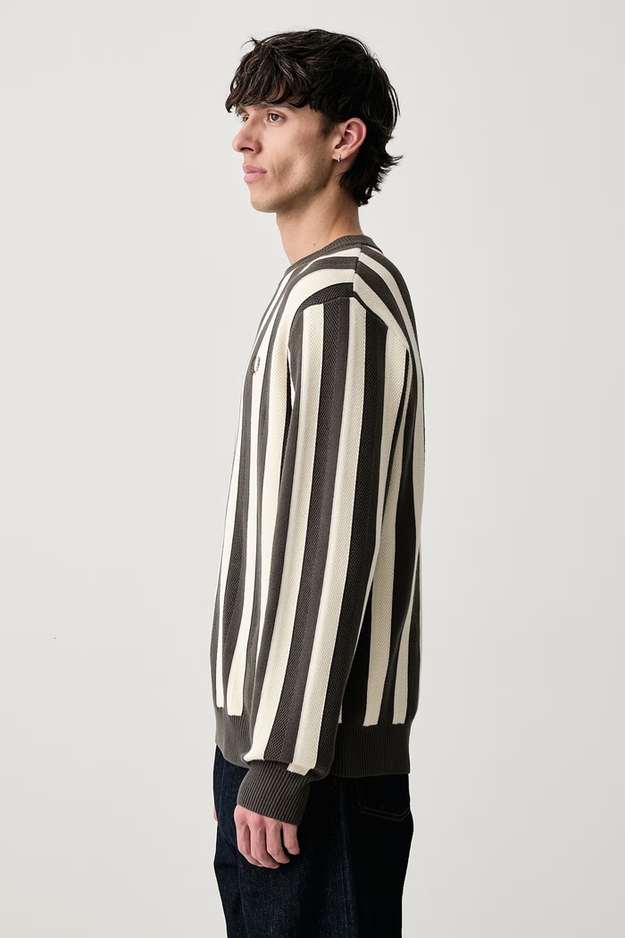 Sweter męski bawełniany Fred Perry K3318.638 zielony