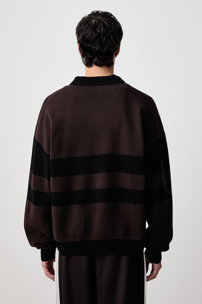Odzież Fred Perry Kardigan bawełniany męski K3315.33C brązowy