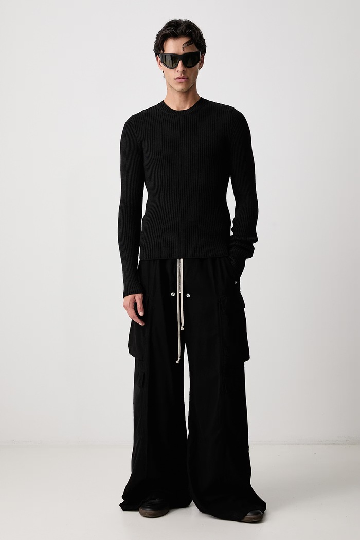 Our Legacy Sweter wełniany męski M4263CB czarny AW26