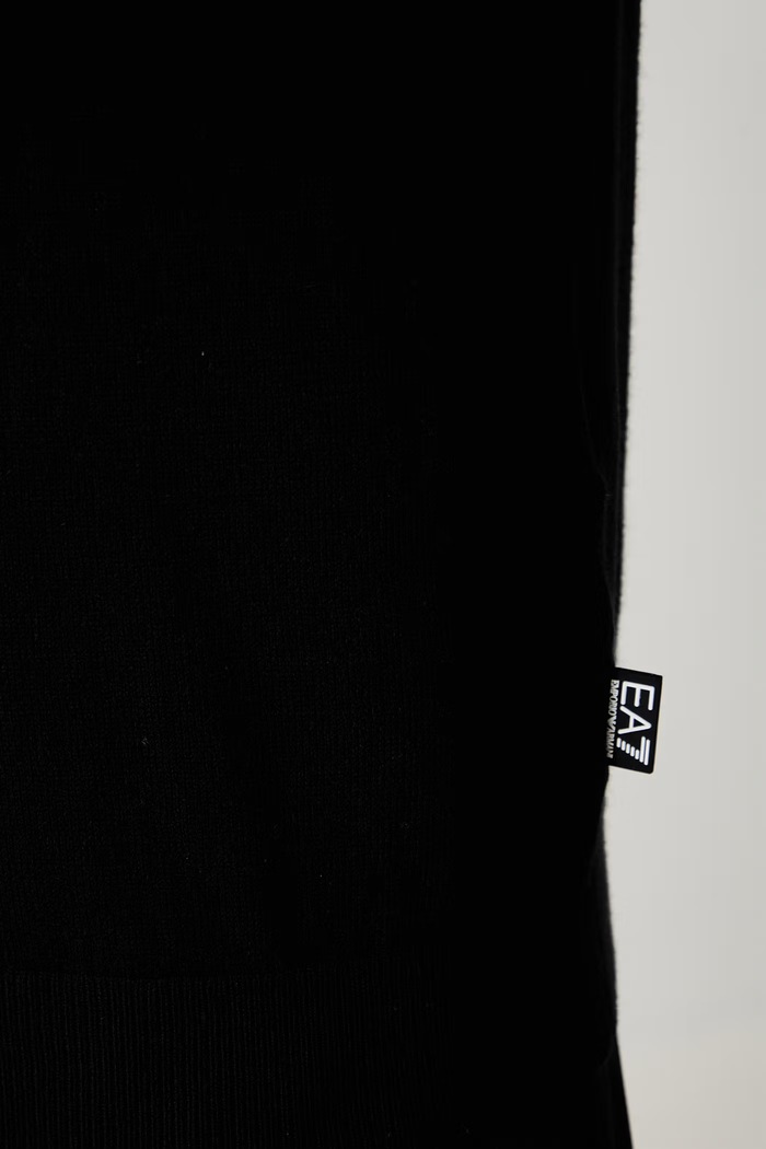 EA7 Emporio Armani sweter męski z wełną AF19504.7M000541 czarny