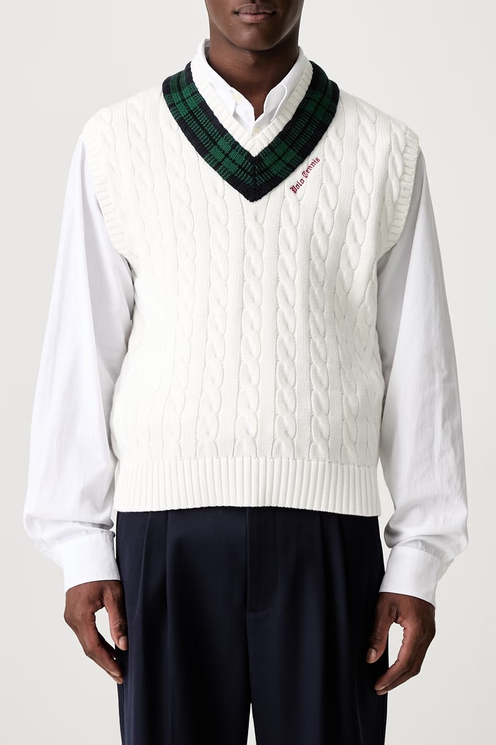Polo Ralph Lauren vestă din bumbac pentru bărbați bej 710B17553001