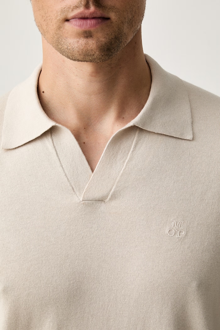 Marc O'Polo sweter męski z bawełną 5000014571 beżowy