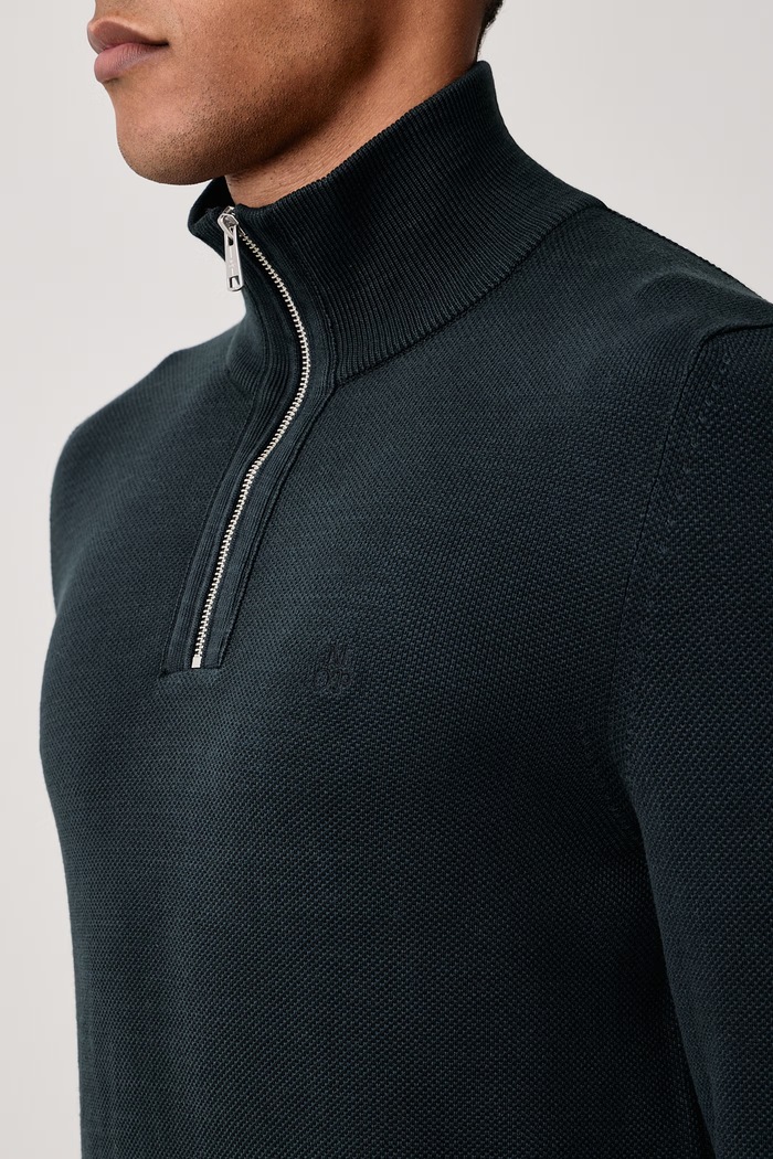 Sweter męski bawełniany Marc O'Polo 5000012909 granatowy