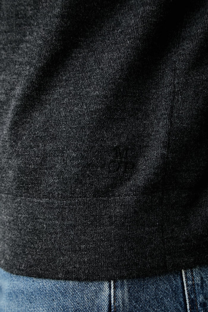 Marc O'Polo sweter męski wełniany 5000011997 szary
