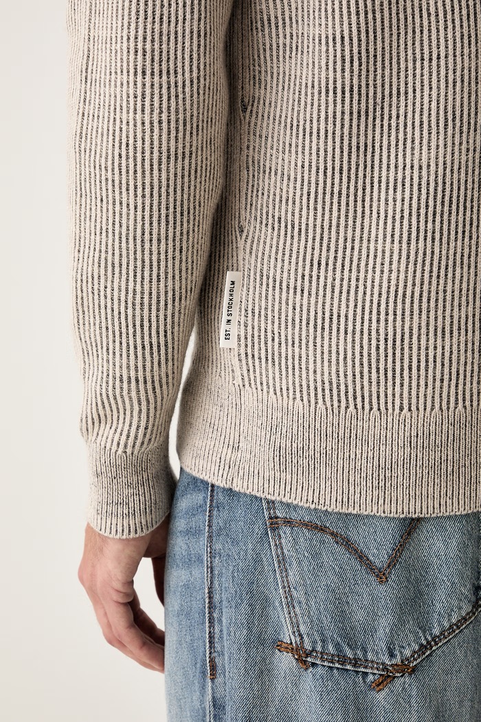 Marc O'Polo sweter męski z bawełną 5000011983 beżowy