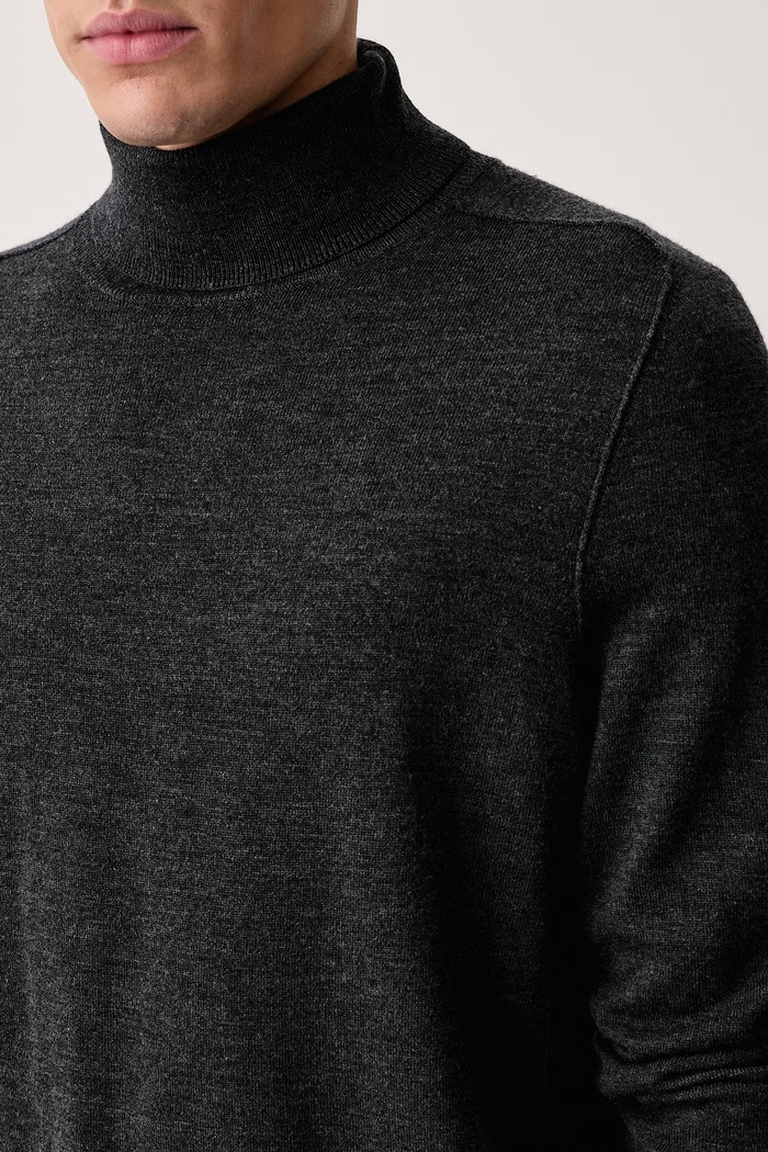 Sweter męski wełniany Marc O'Polo 5000009036 szary