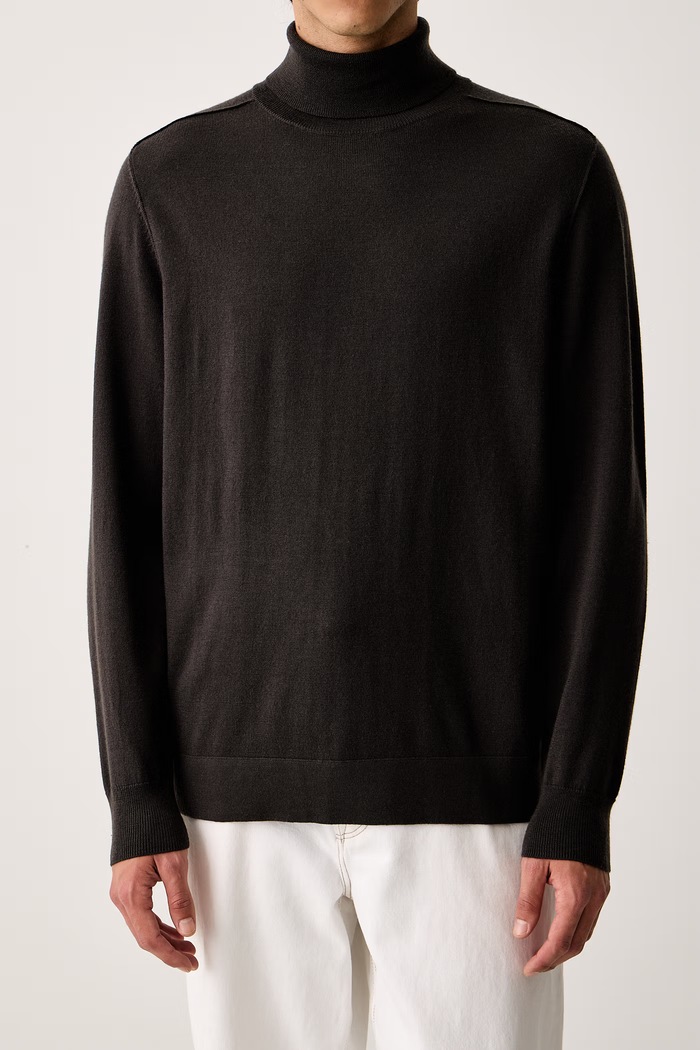 Sweter męski wełniany Marc O'Polo 5000009036 szary