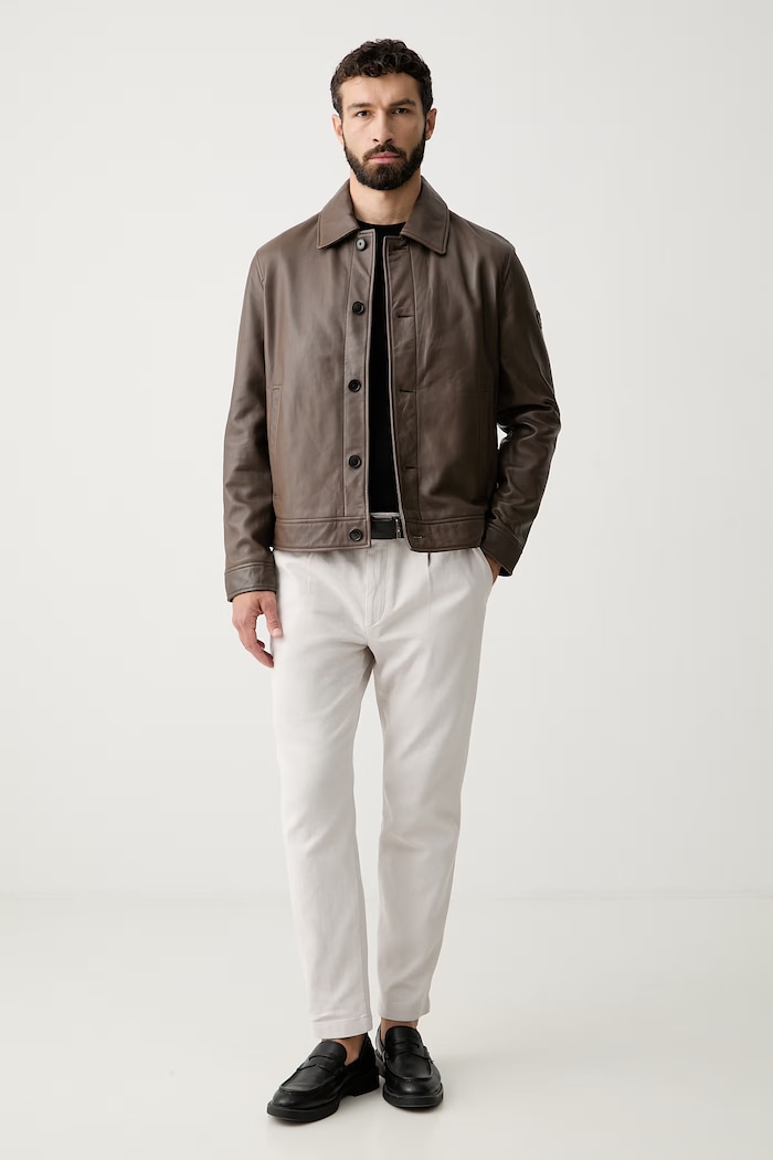 Joop! sveter pánsky vlnený 30033516 čierna AW26