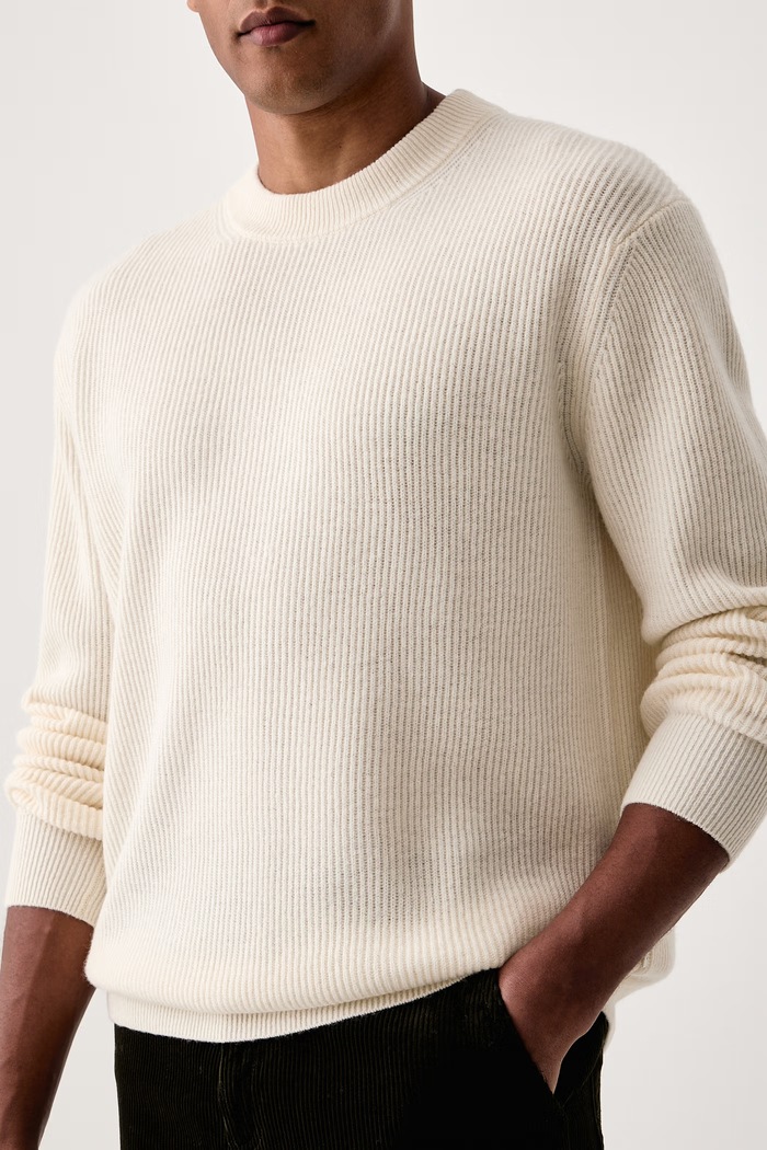 Sweter męski wełniany Les Deux 1002194 beżowy