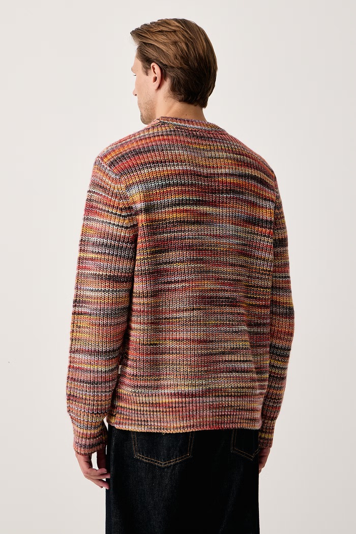 Odzież Les Deux Sweter męski z bawełną 1002186 multicolor