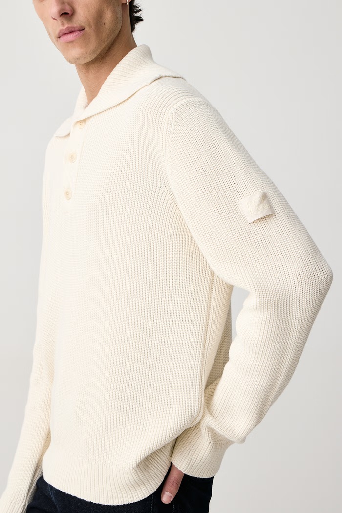 Sweter męski bawełniany Joop! 30104693 beżowy