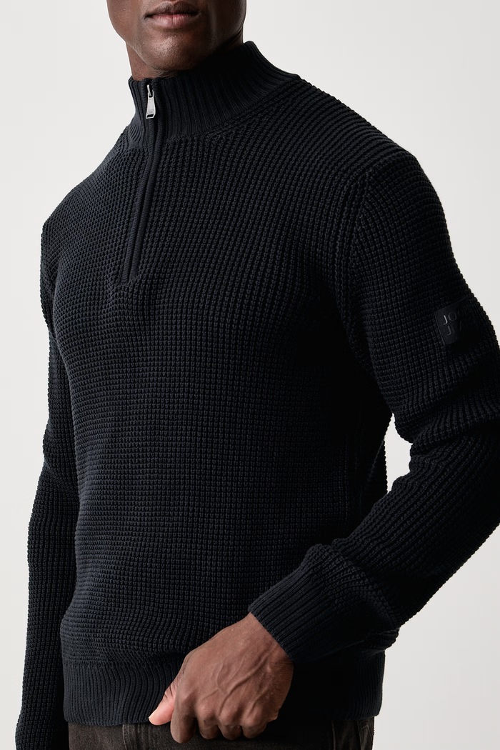 Sweter męski bawełniany Joop! 30104689 granatowy