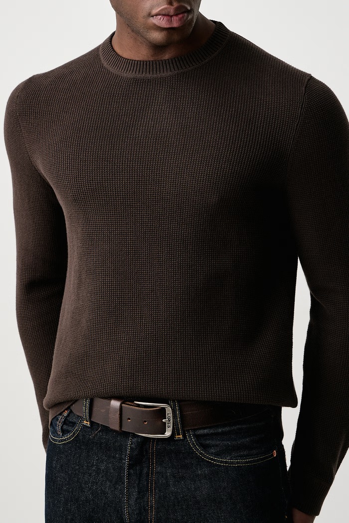 Sweter męski bawełniany Joop! 30104679 brązowy