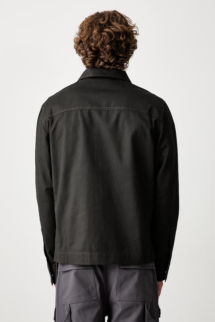 Clothing HELIOT EMIL shirt cotton Men's AW26PRE.M.07.092 black