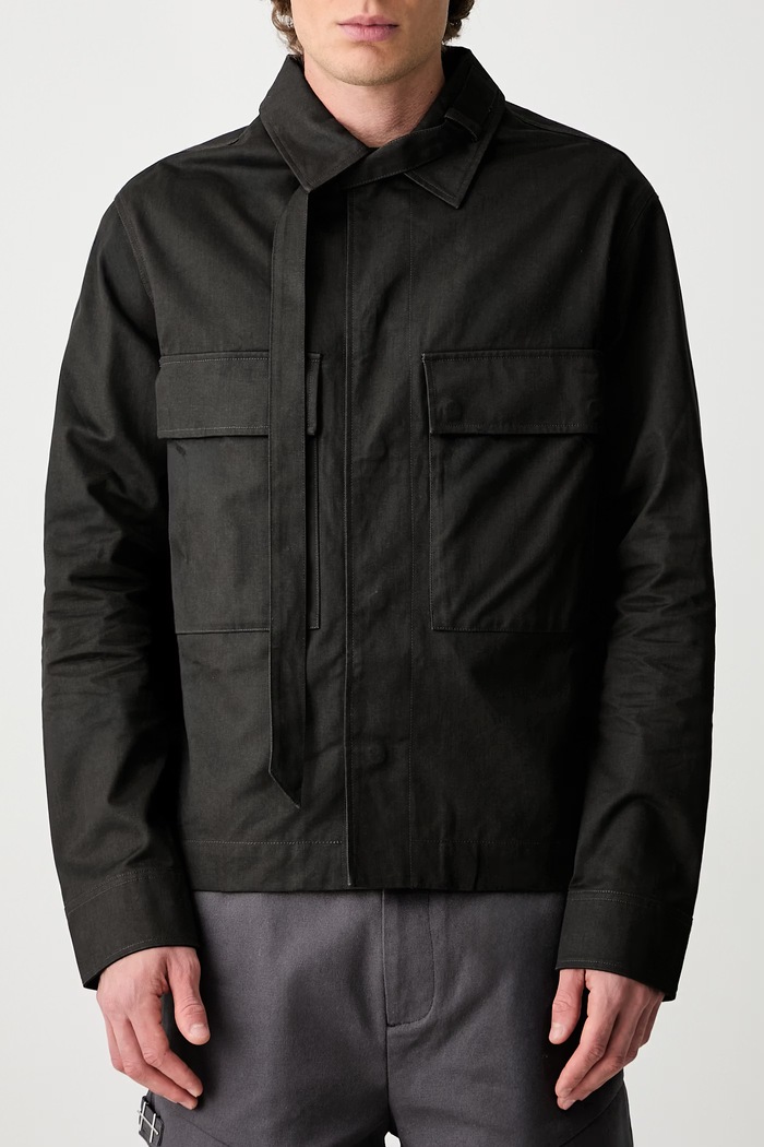 HELIOT EMIL shirt cotton Men's AW26PRE.M.07.092 black
