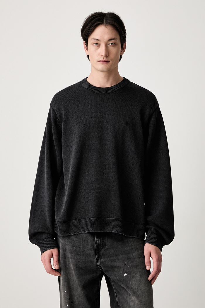 Carhartt WIP Kori maglione in cotone da uomo nero I036819
