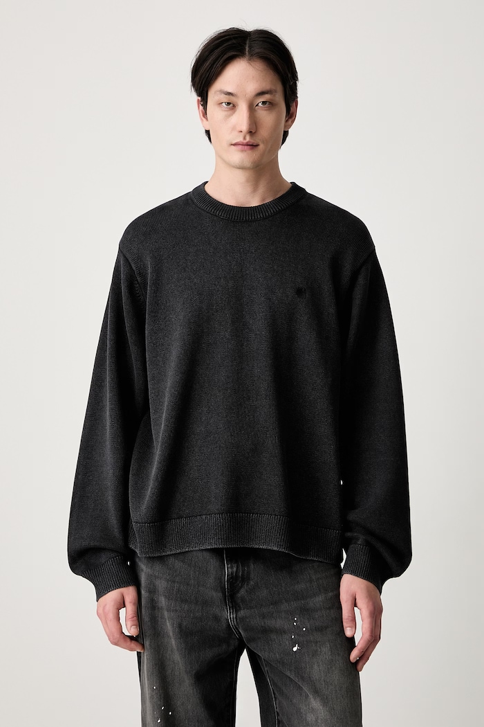 Carhartt WIP Kori maglione in cotone da uomo nero I036819