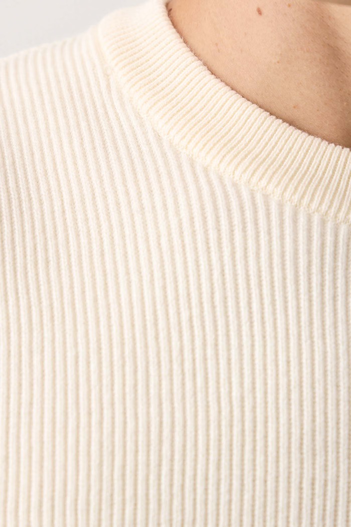 Sweter męski z bawełną Lindbergh beżowy 30.804037