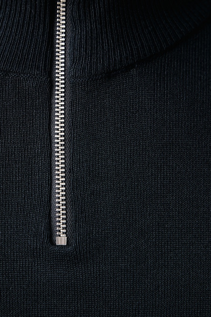Sweter męski z wiskozą Lindbergh granatowy 30.800173